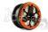 CNC 2.2 Comp Beadlock krúžky, oranžové (2 ks.)