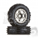 „Dboots“ Sand Scorpion XL predné kolesá, čierne/chróm disky, nalepené, (2 ks)