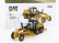 Dm-models Caterpillar Cat12m3 Ruspa Livellatrice Gommata - škrabací traktor, motorový grejder 1:87 žltá čierna