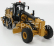 Dm-models Caterpillar Cat14m3 Ruspa Livellatrice Gommata - škrabací traktor, motorový grejder 1:50 žltá čierna
