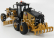 Dm-models Caterpillar Cat14m3 Ruspa Livellatrice Gommata - škrabací traktor, motorový grejder 1:50 žltá čierna