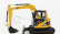 Dm-models Caterpillar Cat308c Cr Escavatore Cingolato - Traktor Hydraulické minirýpadlo 1:50 žltá čierna