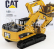 Dm-models Caterpillar Cat347d Escavatore Cingolato - traktor hydraulický škrabák 1:50 žltá čierna
