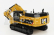 Dm-models Caterpillar Cat347d Escavatore Cingolato - traktor hydraulický škrabák 1:50 žltá čierna