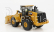 Dm-models Caterpillar Cat966m Ruspa Gommata - škrabací traktor - kolesový nakladač 1:87 žltá čierna