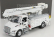 Dm-models Peterbilt 536 Truck Altec Aa55 Gru Crane Elevator Con Piattaforma Cestello 2010 1:32 White