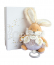 Doudou Plyšový králik hrajúci melódiu 20 cm biely