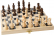 Drevené šachy s malou nohou