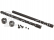 Duratrax stĺpiky karosérie 100 mm čierne (2)