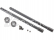 Duratrax stĺpiky karosérie 115 mm čierne (2)