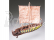 Dušek vikingská loď Gokstad 1:72 kit