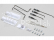 E-flite súprava ťahadiel, vidličky, kryty serv: Habu STS 1.0m