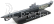 Edicola Bremer-vulkan U-boat Sottomarino Sommergibile U255 Nemecké námorníctvo Kriegsmarine 1944 1:350 2 tóny sivá