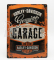 Edicola Príslušenstvo 3d kovová doska - Harley Davidson Garage 1:1 oranžová čierna