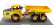 Edicola Volvo A40d Truck Cassonato Ribaltabile Cava Mineraria Tractor 3-assi 2001 1:72 Yellow Black