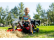 FALK - Farm Lander pedálový traktor s nakladačom, rýpadlom a vlečkou červený