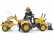 FALK – Šliapací traktor Komatsu s nakladačom, rýpadlom a vlečkou