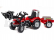 FALK – Šliapací traktor McCormick s nakladačom a vlečkou