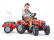 FALK – Šliapací traktor Massey Ferguson S8740 s vlečkou