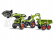 FALK – Šliapací traktor Claas Backhoe s nakladačom, rýpadlom a maxi vlečkou