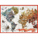 Galison Wendy's Golden Butterfly Migration Puzzle 1000 dielikov