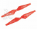 Graupner COPTER Prop 10x4 pevná vrtuľa (2ks.) - červená