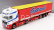 Herpa DAF Xf480 Truck Telonato Gottardi Transports 2017 1:87 Biela červená