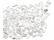 HUBELINO Guľôčková dráha – kocky biele 120 dielikov