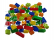 HUBELINO Guľôčková dráha – farebné kocky 60 kusov