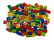 HUBELINO Guľôčková dráha – farebné kocky 120 kusov