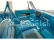 Interiér Traxxas Chevrolet Blazer 1969-1972 modrý