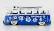 Jada Volkswagen T1 Minibus s figúrkou Titch 1962 1:24 Modrá biela