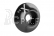 Kovová podložka s O-krúžkom (X logo) 3 mm, čierna, 10.ks