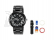 LEGO hodinky pre dospelých – 4 Stud Brick Black/Chrome