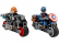 LEGO Marvel - Black Widow a Kapitán Amerika na motorkách