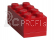 LEGO minibox 46x92x43mm – červený