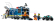 Lego Nákladné auto Lego City - Policajné mobilné kriminálne laboratórium - Laboratorio Mobile Polizia - 674 dielikov Biela Modrá Čierna