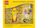 LEGO stationery súprava s denníkom a náplňou – Iconic