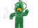LEGO svietiaca kľúčenka – Kaktus