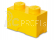 LEGO úložný box 125x250x180mm – žltý