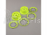 Losi disk kolesa, beadlock fluor. žltý (2): 5ive-T 2.0