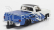 Maisto Chevrolet 1500 Pick-up With Trailer Car Transporter + Subaru Brx 2019 1:64 modro-biela