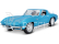 Maisto Chevrolet Corvette 1965 1:18 svetlomodrá metalíza