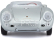 Maisto Porsche 550 A Spyder 1:18 strieborná