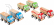 Malé drevené nákladné auto 1ks zelené