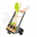 Malý nožný záhradný vozík s 5 nástrojmi