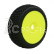 MARATHON (super soft/fialová zmes) Off-Road 1: 8 Buggy gumy nalepené na žltých diskoch