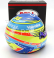 Mini helma Bell helma Casco helma Casco helma F1 Fernando Alonso Team Aston Martin Aramco Cognizant N 14 Sezóna 2024 1:2 Žltá Modrá