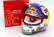 Mini prilba Schuberth prilba Casco prilba Casco prilba F1 Sergio Perez Team Oracle Red Bull Racing N 11 Singapore Gp (250th Career F1 Gp) 2023 1:2 White Yellow Red
