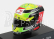 Mini prilba Schuberth prilba F2 Prilba Dallara Team Prema Racing N 9 Sezóna Mick Schumacher 2019 1:4 Žltá Zelená Červená Čierna